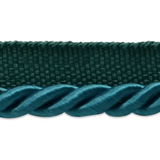 20 yards of Emmerson 1/4" Twisted Lip Cord Trim | 20 yard cut Teal {1}