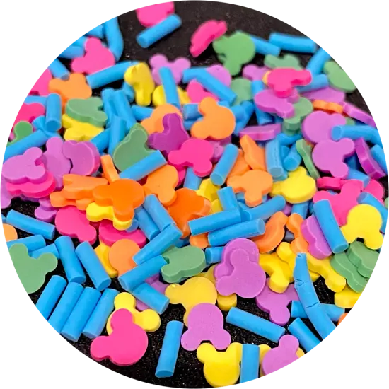 Fake Clay Mouse Sprinkles by Glitter Heart Co.&trade; {1}