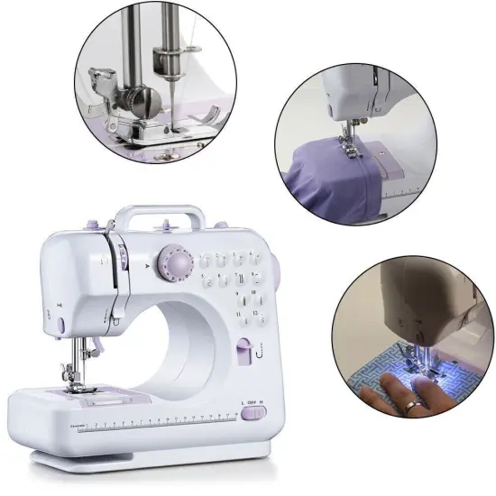 Portable Electric Sewing Machine for Crafting and Mending {3}