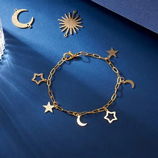 6 Colors Jewelry Finding Kits with 5mm Open Jump Rings & 12x6mm Lobster Claw Clasp for DIY Bracelet Necklace Jewelry Making {2}