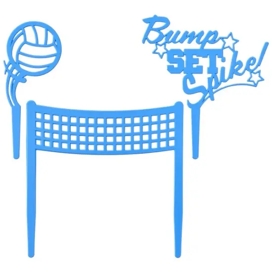 Bump, Set, Spike Cake Kit {1}