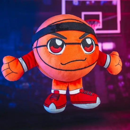 Bleacher Creatures Ohio State Buckeyes 8" Kuricha Basketball Sitting Plush {6}