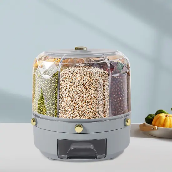 Rice Dispenser Dry Grain Food Storage Container {2}