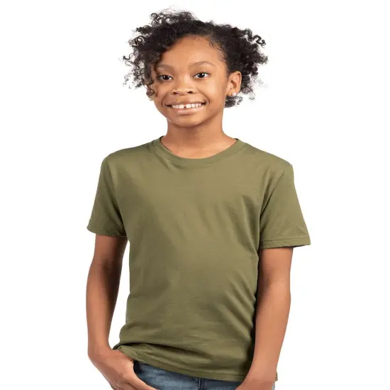 Cotton T-Shirt -Elevate For Youth | RADYAN&reg; Military green {1}