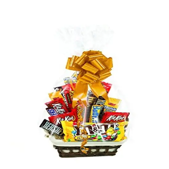 10 Pieces Clear Basket Bags, Large Clear Cellophane Wrap for Baskets & Gifts 24"x30" 1.5 Mil Thick (10) {6}