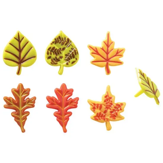 Fall Leaves DecoPics&reg; Cupcake Decoration, 12ct {2}