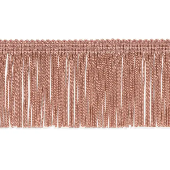 5 Yards of 2" Chainette Fringe Trim | 5 yard cut Rose Gold {1}