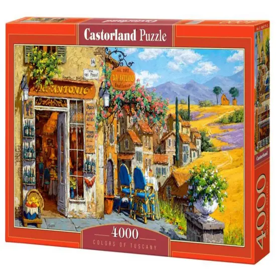 4000 Piece Jigsaw Puzzle, Colors of Tuscany, Landscape, Italy, Adult Puzzles, Castorland C-400171-2 {1}