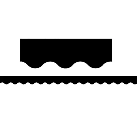 Black Border Trim, 35 Feet Per Pack, 6 Packs {2}