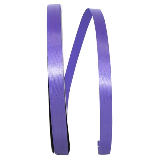 Florist Ribbons --- ⅜ inch x 100 yards --- Satin / Acetate Supreme Cooler Ribbon -- Grape Color {1}