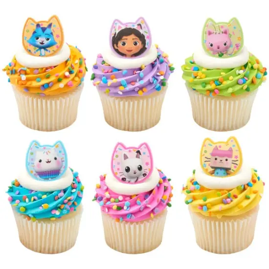 Gabby's Dollhouse Magical Cupcake Rings, 12ct {2}