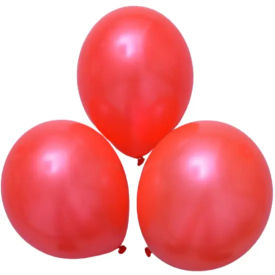 Kitcheniva Pearl Latex Thickening Party Balloon 10 in Red-100 pcs {1}