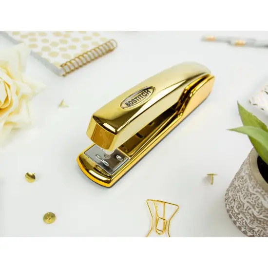 Metallic Gold Stapler, 20 Sheets {6}