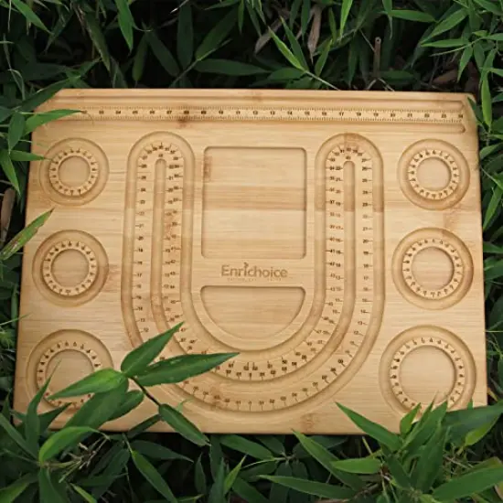 New Bamboo Combo Beading Board for Jewelry Bracelet Making and Other Jewelry Necklaces Design Beading Mats Trays {4}
