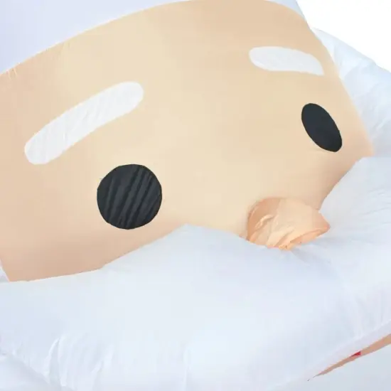 XXL 236.2" Christmas Inflatable Santa Claus with LED Lights (IP44) {3}