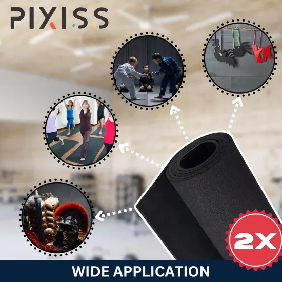 Foam Modeling Clay For Sculpting & EVA Foam - 1500g Cosplay Foam Clay Air Dry (Black Foam) and 2 Cosplay EVA Foam Rolls (35cm x 150cm x 5mm Foam Roll, Black), Air dry foam clay for Craft Foam Clay Kit&hellip; {4}