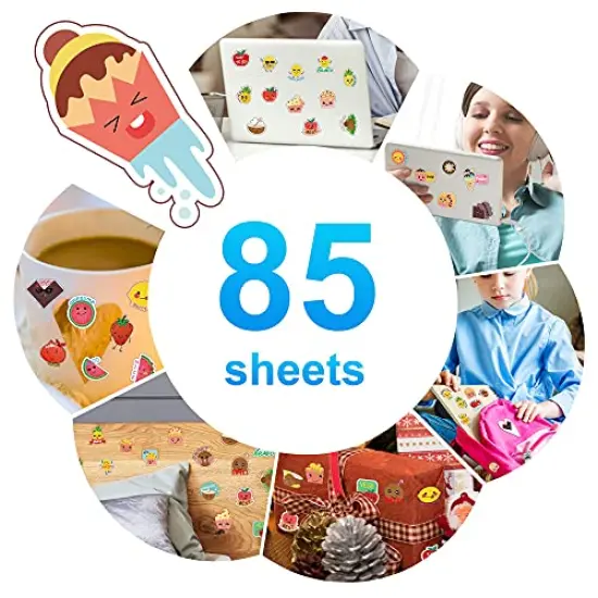 320+ Designs as Rewards, Scratch and Sniff Stickers, 85 Sheets with 17 Different Scents.Christmas Gifts, Decorations, Games for Children, Teachers, Parents, etc. {4}
