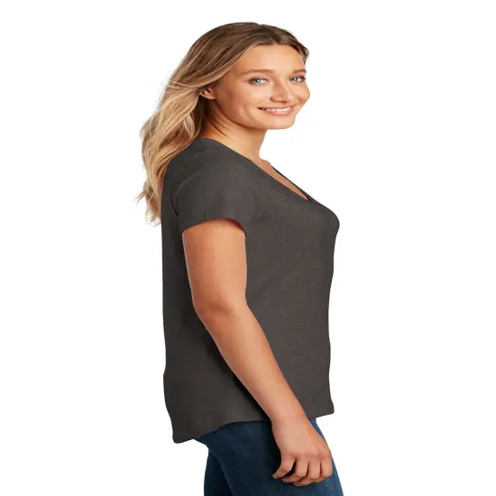 Breathable Exercise T-shirt | RADYAN&reg; Heathered neptune bl {4}