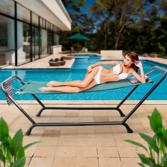 Sorbus Hammock Bed Green {3}