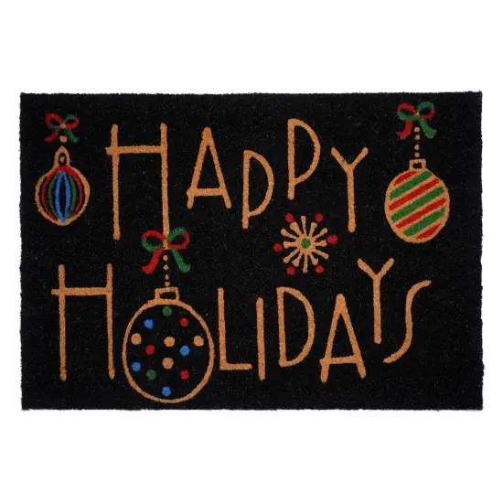 Happy Holidays Doormat {3}