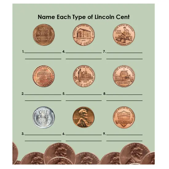 Lincoln Penny Bankers Bag Beginner Coin Set {3}
