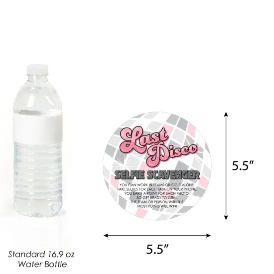 Big Dot of Happiness Last Disco - Selfie Scavenger Hunt - Bachelorette Party Game - Set of 12 {4}