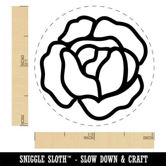 Head of Lettuce Garden Vegetable Self-Inking Rubber Stamp Ink Stamper for Stamping Crafting Planners Yellow {1}