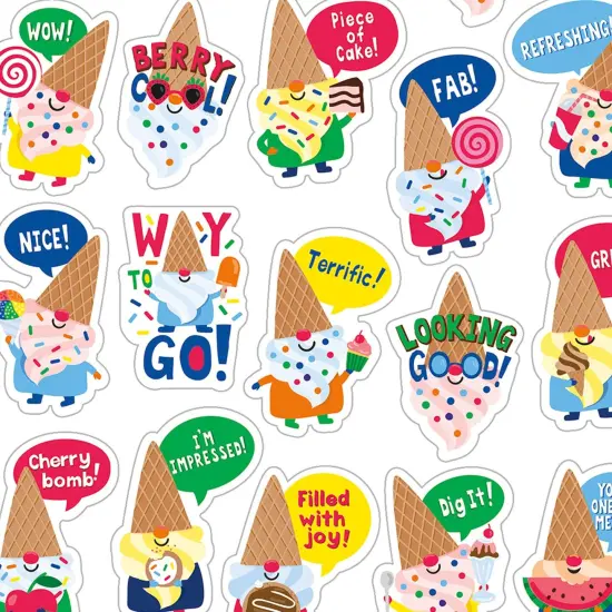 Dessert Gnomes Candy Scented Stickers, 80 Per Pack, 6 Packs {3}