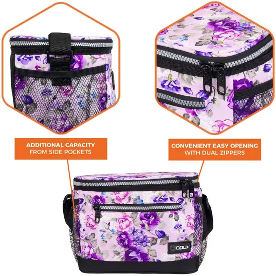 OPUX Insulated Leakproof Thermal Bento Lunch Bag {4}