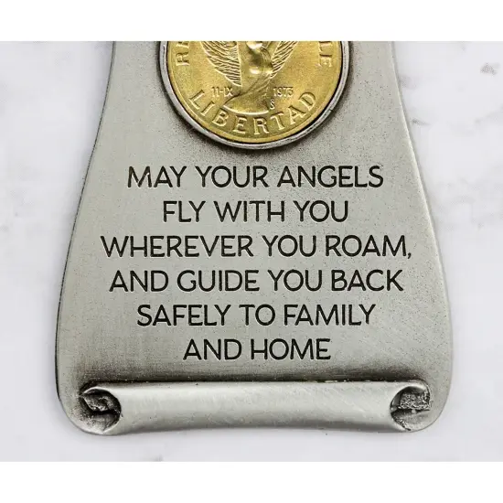 Angel Coin Angel Pewter Door Blessing {4}