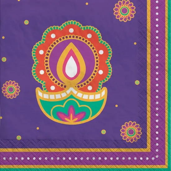 Rangoli Dream Beverage Napkins, 16ct {1}