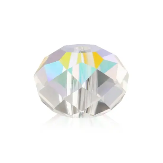 Preciosa 6mm Bellatrix Czech Glass Beads, 36pcs Crystal AB {2}