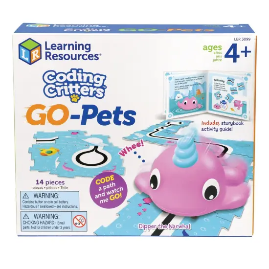Coding Critters&trade; Go-Pets, Dipper the Narwhal {1}