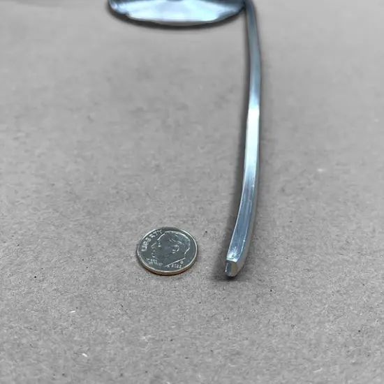 3/16 Round U Lead Came - Flat Sides, Round Bottom [RU-80]-12ft {3}