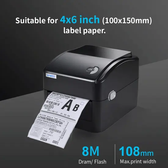 USB Direct Thermal Shipping Label Printer {3}