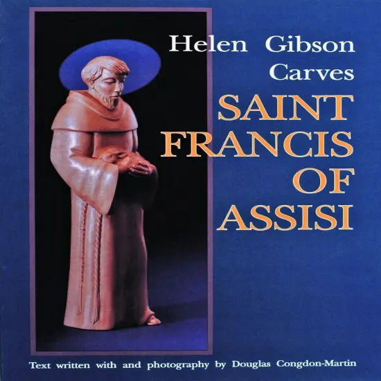 Helen Gibson Carves Saint Francis of Assisi {1}