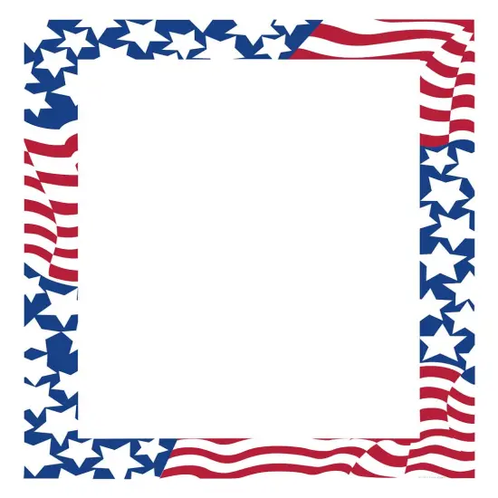 Great Papers! Stars and Stripes Patriotic Stationery Letterhead, Invitations and Announcements, Printer Friendly, 8.5"x11", 80 Pack {1}