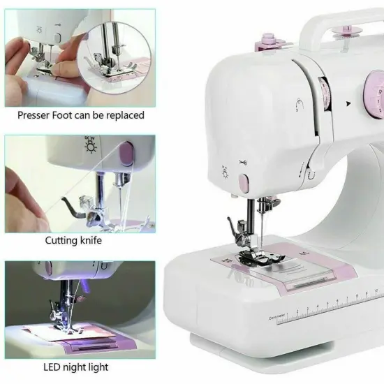 Portable Electric Sewing Machine for Crafting and Mending {2}