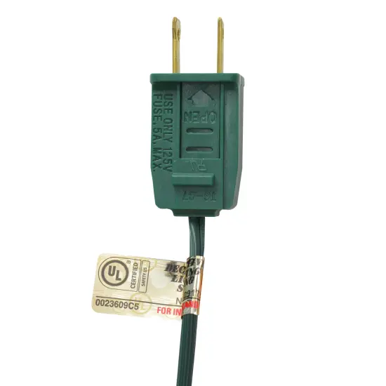 Northlight Transparent C9 Christmas String Lights - Purple - 24' Green Wire - 25ct {3}