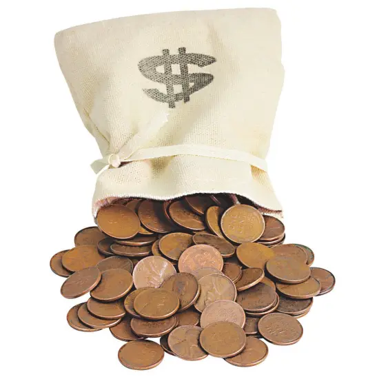 1lb Bag of Lincoln Wheat-Ear Pennies {1}