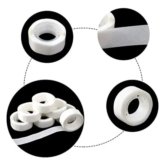 1500 Pieces Point Dots Balloon Glue Removable Adhesive Point Tape, 15 Rolls Double Sided Dots Stickers for Craft Wedding Decoration {5}