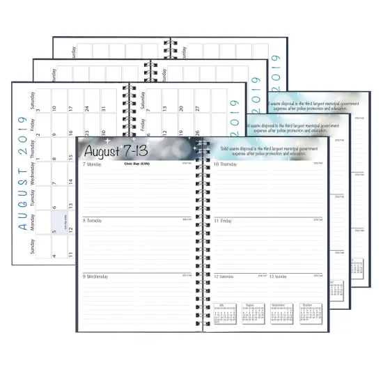 Academic Weekly Assignment Book, Black, Pack of 3 {1}