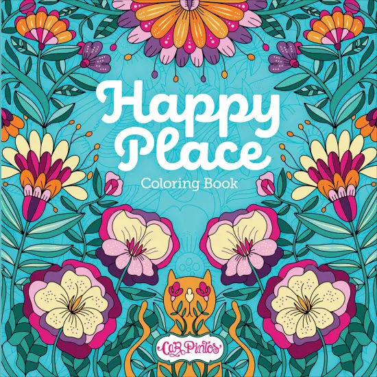 Happy Place Coloring Book {1}