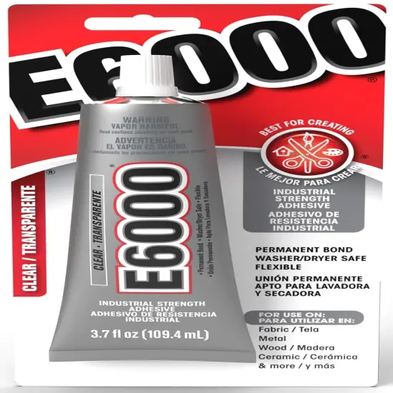 E6000 Permanent Clear Multi Purpose Adhesive, 3.7fl oz {1}