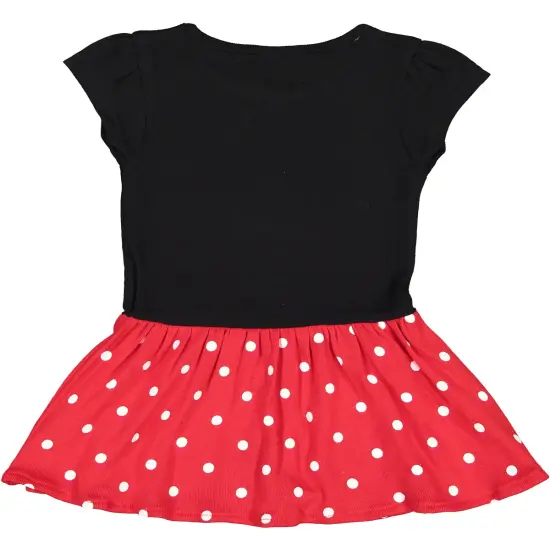 Baby Cotton Rib Dress --- Black & Red with White Dots, Various Sizes by Rabbit Skins&reg; {2}