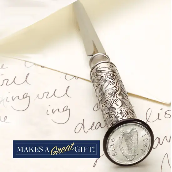 Irish Three Pence Letter Opener {3}