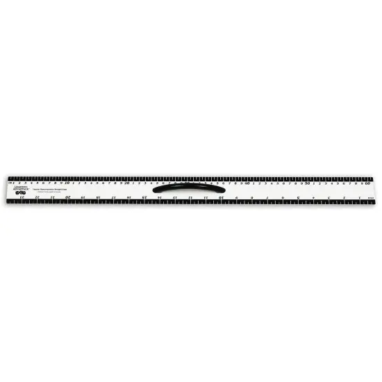 Magnetic Dry Erase Straight Edge - 24" - Pack of 2 {4}
