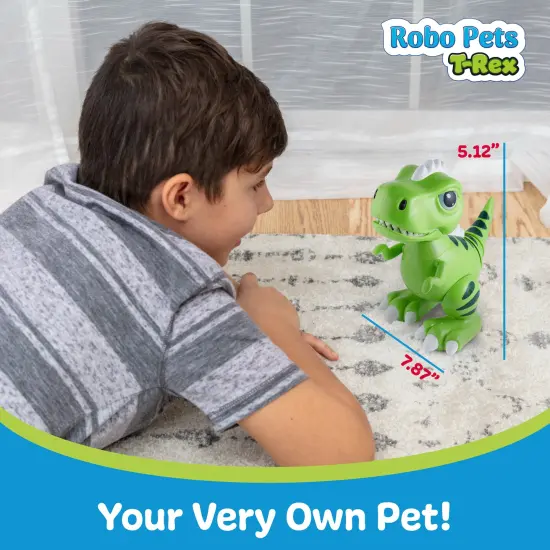 Robo Pets T-Rex Dinosaur Toy for Girls and Boys {5}