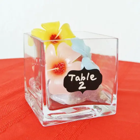 Wrapables Set of 32 Chalkboard Labels / Chalkboard Stickers With White Chalk Pen- 2.5" x 1.5" {3}