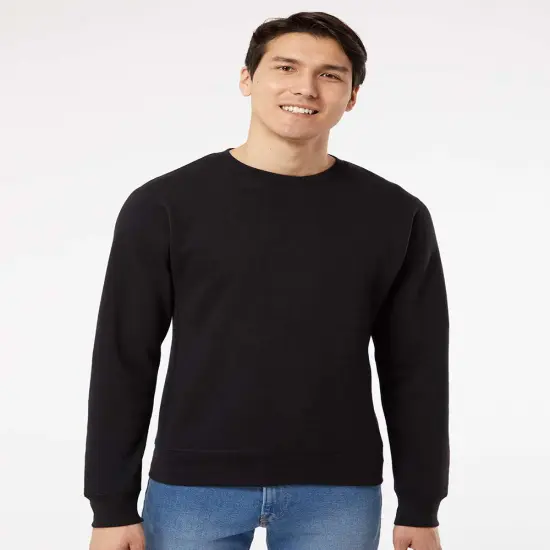 J. America&reg; Triblend Fleece Crewneck Sweatshirt {1}